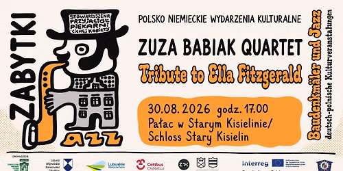 Zabytki i jazz. Pa\u0142ac w Starym Kisielinie. Tribute to Ella Fitzgerald - Zuza Babiak Quartet