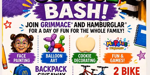 McDonalds ANNUAL BACK TO SCHOOL BASH!