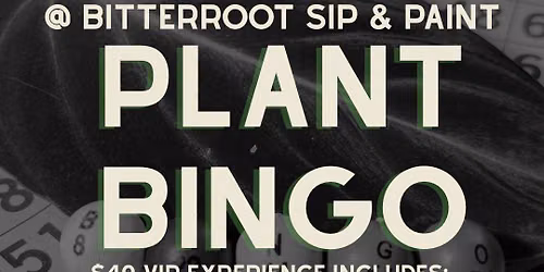 Plant Bingo in September!