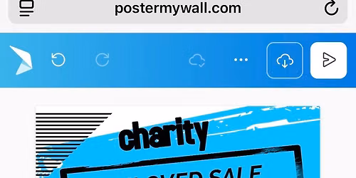 Charity sale 