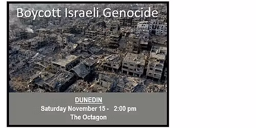 Dunedin - Rally for Palestine