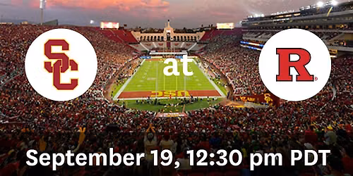 USC Alumni Football Game Watch Party! USC vs. Rutgers