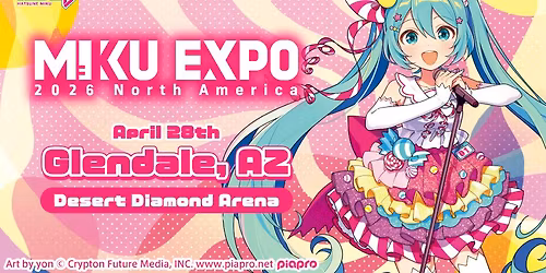 MIKU EXPO 2026 North America in Glendale, AZ