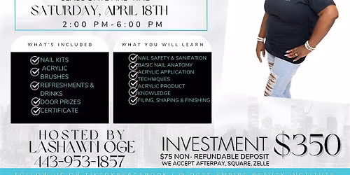 Ultimate Beginners Nail Class