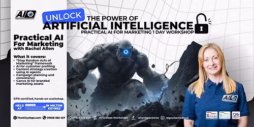 Practical AI for Marketing \u2013 One Day Workshop