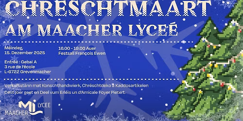 Chr\u00ebschtmaart 2025