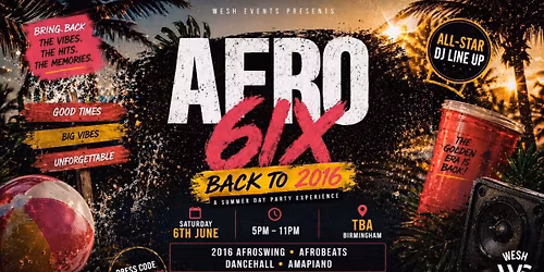 AFRO6IX - 2016 REWIND!