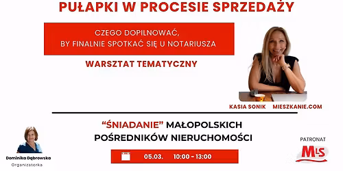 89. Spotkanie networkingowe po\u015brednik\u00f3w nieruchomo\u015bci - Krak\u00f3w