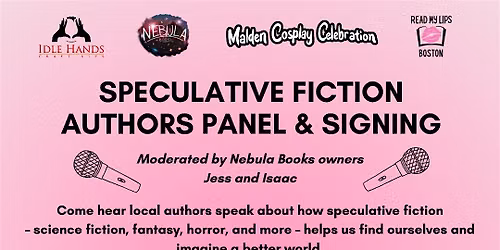 Speculative Fiction Authors Panel & Signing