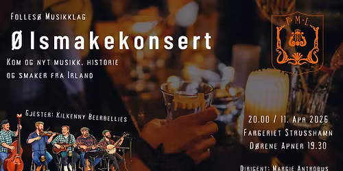 \u00d8lsmakekonsert med Kilkenny Beerbellies