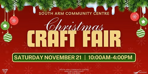 South Arm Christmas Craft Fair
