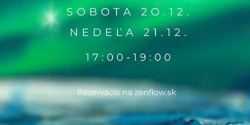 Gong&kundalini medit\u00e1cia - Zimn\u00fd Slnovrat & Vesm\u00edrne gongy - magick\u00fd d\u00e1tum