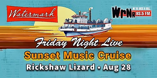 RICKSHAW LIZARD live on the Harbor Queen!