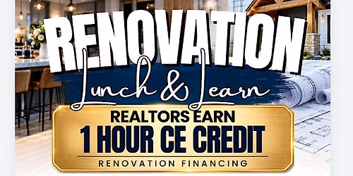 Renovation Financing 1 hr CE Credit