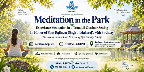 Meditation in the Park