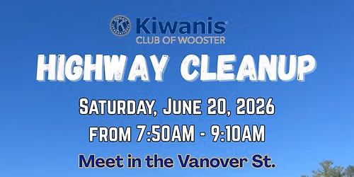 Kiwanis Highway Cleanup