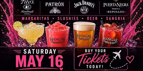 Unforgettable Saturdays: $30 Open Bar Pregame Party @ Hangar 11 (9PM\u201312AM)