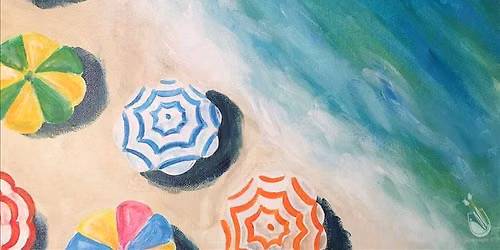 Beach Umbrellas (Add Candle)