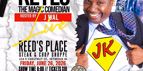 Stand-Up Comedy @ Reed\u2019s Place (Seymour, IN)
