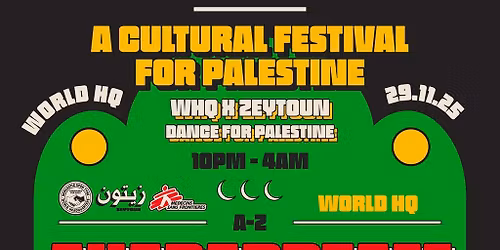 Zeytoun presents 2 Years On - Mr Scruff, Ahadadream & More - A C