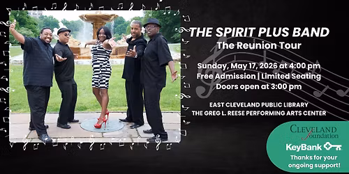 ECPL's May 2026 Concert - The Spirit Plus Band: The Reunion Tour