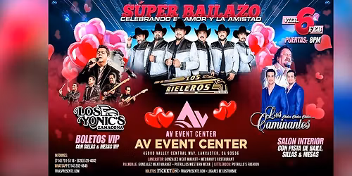 LOS RIELEROS, YONIC'S, CAMINANTES Y MAS