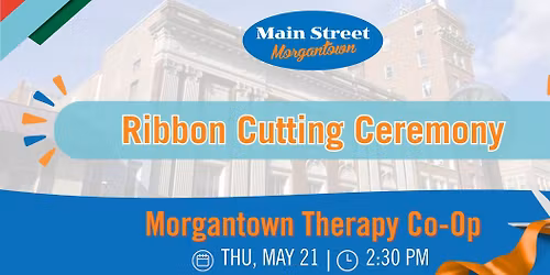 Ribbon Cutting at the Morgantown Therapy Co-Op