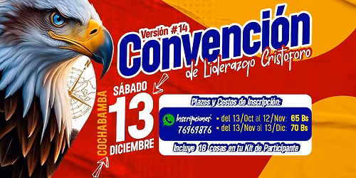 Convenci\u00f3n de Liderazgo Crist\u00f3foro 2025 - Cochabamba