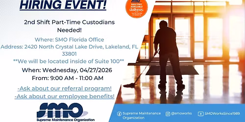 SMO Hiring Event - Lakeland