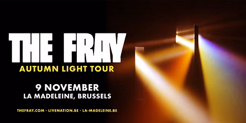 The Fray \u2013 Autumn Light Tour