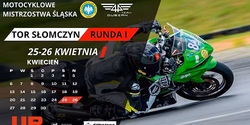 Motocyklowe Mistrzostwa \u015al\u0105ska Runda I-Autodrom S\u0142omczyn
