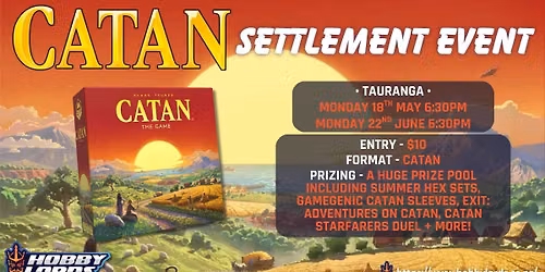 Catan - Settlement Event!