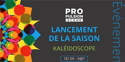 Propulsion sc\u00e8ne : Lancement de la saison 2026