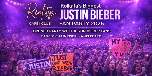 Kolkata\u2019s Biggest Justin Bieber Fan Party 2026