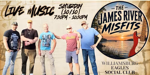 The James River Misfits ~ [SAT] 10.10 ~ 7:30PM-10:30PM