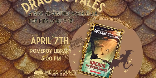 April Dragon Tales: Gregor the Overlander