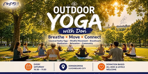 \ud83c\udf3f\u2600\ufe0f SATURDAY OUTDOOR YOGA 2026