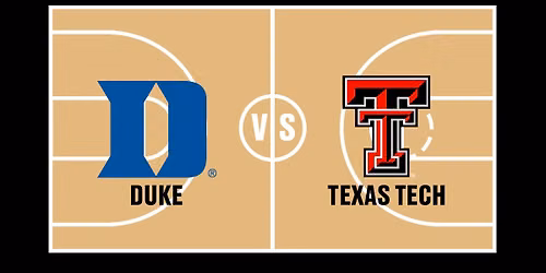 Duke Blue Devils v. Texas Tech Red Raiders Men's Basketball