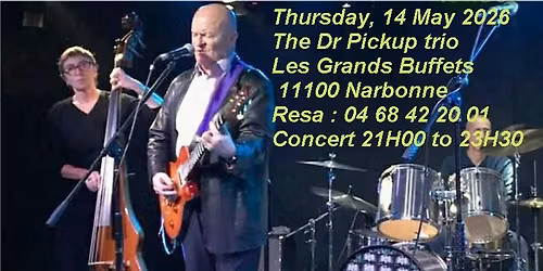 The Dr Pickup trio Les Grands Buffets Rdpt de la Libert\u00e9, 11100 Narbonne