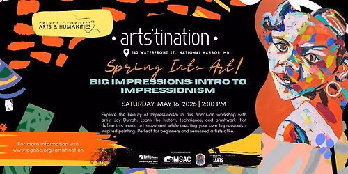 BIG IMPRESSIONS:  Intro To Impressionism
