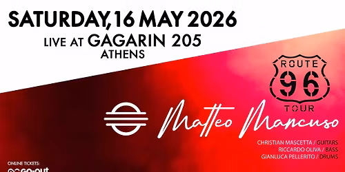 Matteo Mancuso live in Athens