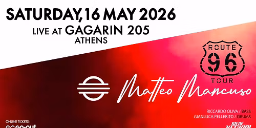 Matteo Mancuso live in Athens