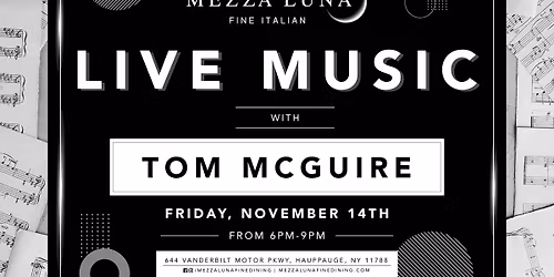 Live Music with Tom McGuire