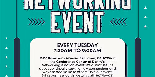 Networking Meetup to Build Connections for Early Bird Business Growers