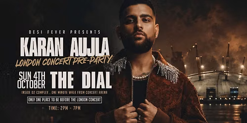 The Offical Karan Aujla Pre Party Presented By Desi Fever
