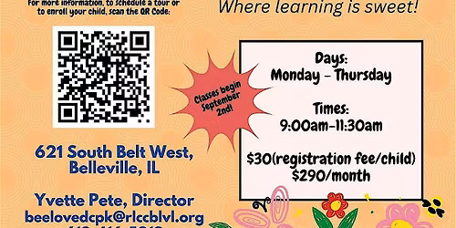 BeeLoved Christian Pre-K Open House