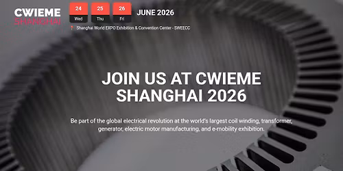 CWIEME - Shanghai 2026