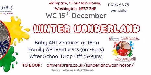 Week 6 - Winter Wonderland INCL Saturday Class