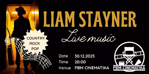 Liam Stayner live in PBM Cinematika 
