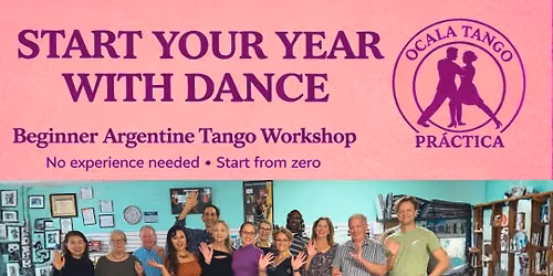 June Beginner Argentine tango workshop + practica w Andy
